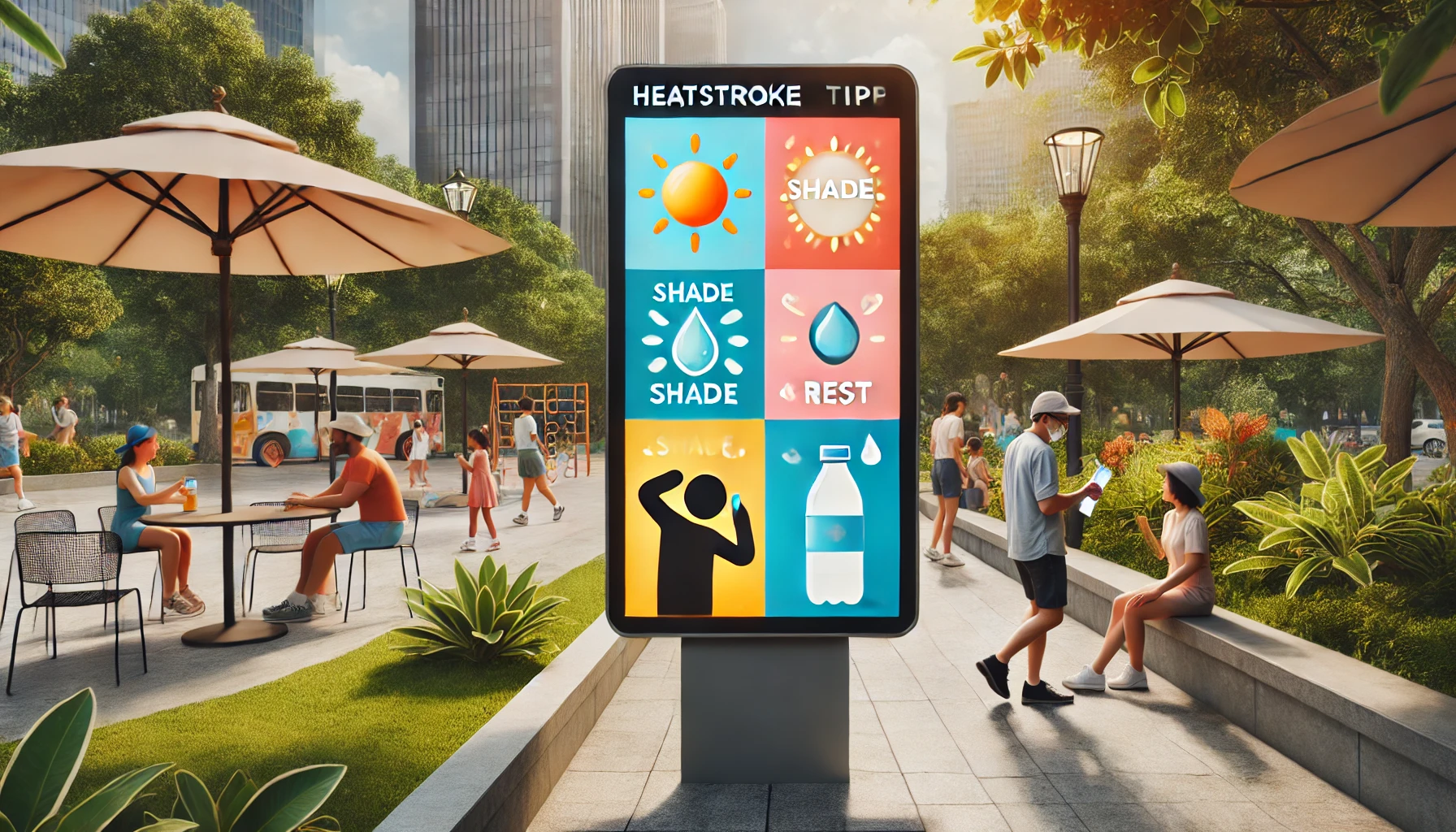 熱中症対策にデジタルサイネージが効果的な理由